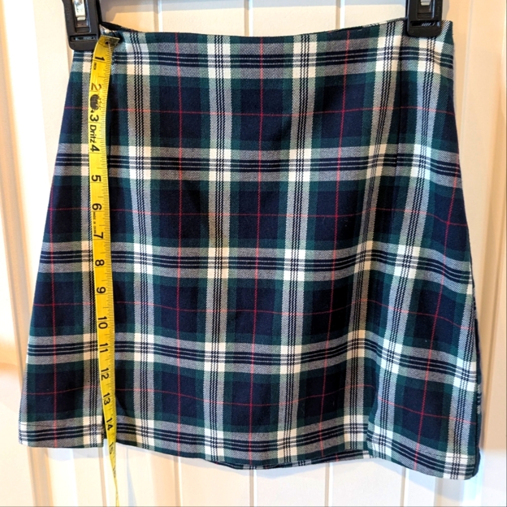 Brandy Melville/John Galt Mini Skirt - Tartan Plaid